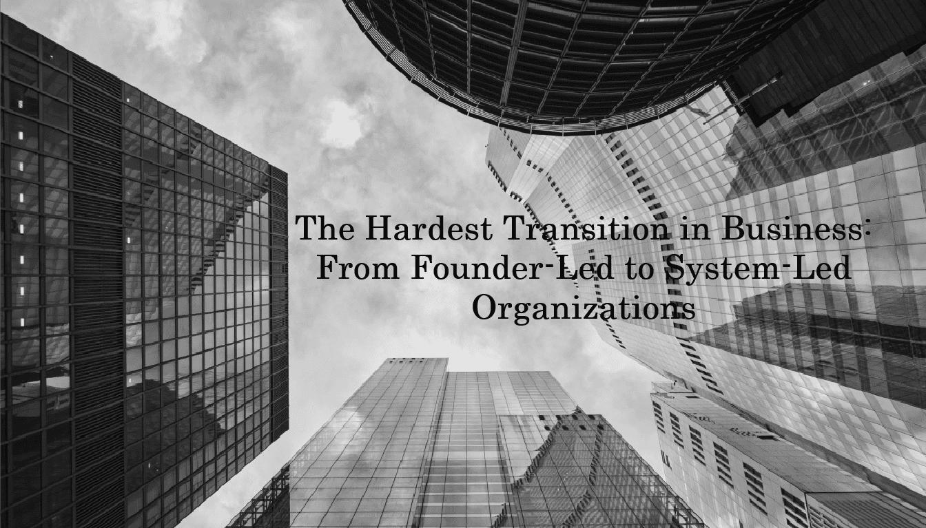 founders led to leadership led